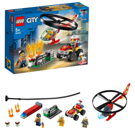 LEGO City 60248 Zásah hasičského vrtulníku