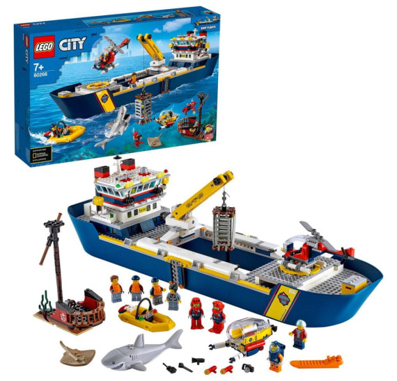 LEGO City 60266 Oceánská průzkumná loď