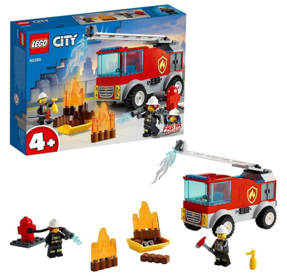 LEGO City 60280 Hasičské auto s žebříkem