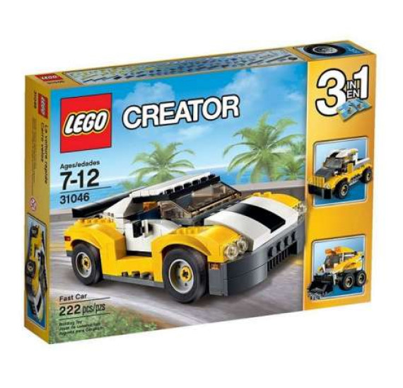 Lego Creator 31046 Rychlé auto - celé balení 