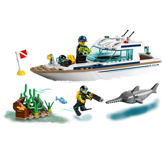 Lego City 60221 Potápěčská jachta  