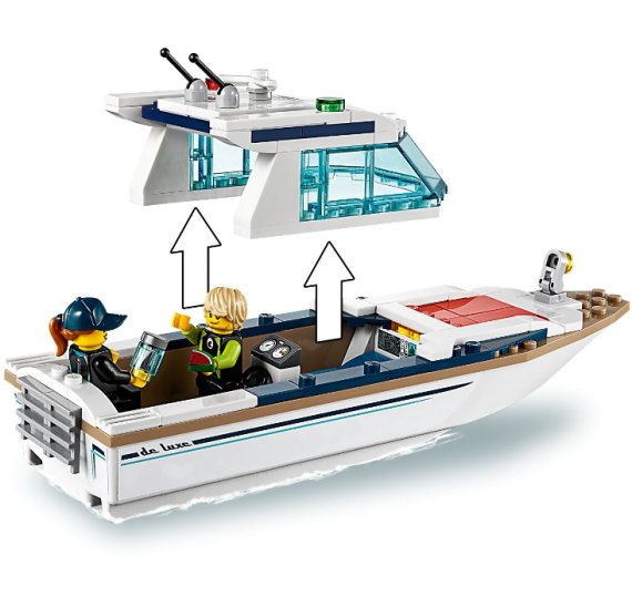 Lego City 60221 Potápěčská jachta 