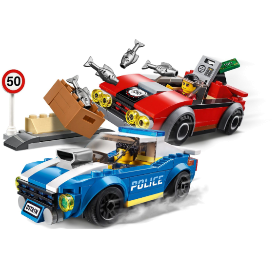 LEGO City 60242 Policejní honička na dálnici - detail 