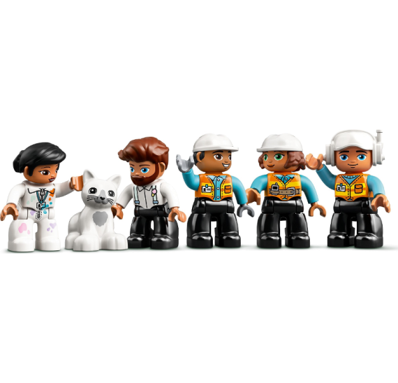 LEGO DUPLO 10933 Stavba s věžovým jeřábem