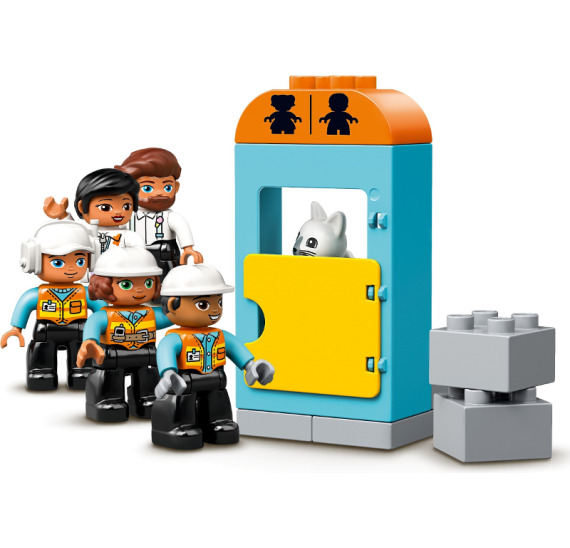 LEGO DUPLO 10933 Stavba s věžovým jeřábem