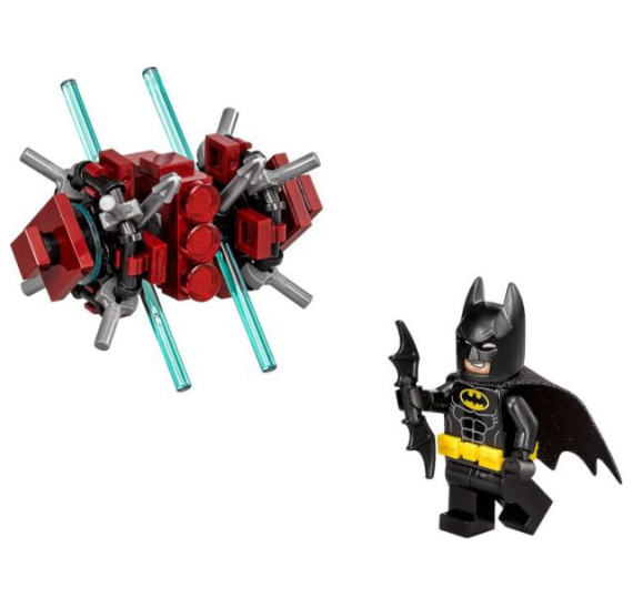 Lego 30522 Batman in the Phantom Zone polybag - detail