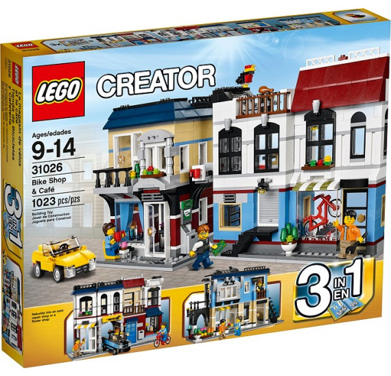 Lego Creator 31026 Bike shop a kavárna