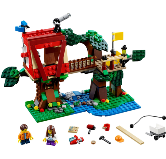 Lego Creator 31053 Dobrodružství ve stromovém domě -  detail 
