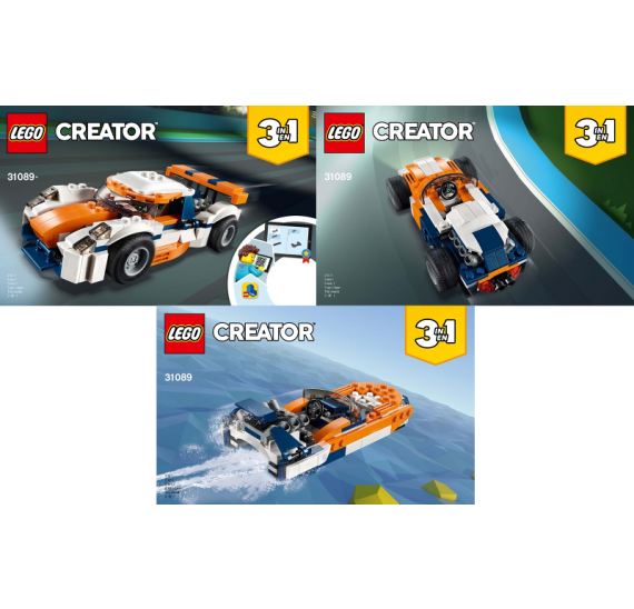 Lego Creator 31089 Závodní model Sunset