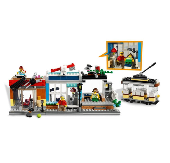 LEGO Creator 31097 Zverimex s kavárnou