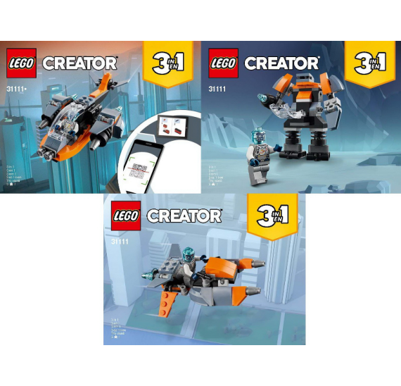 LEGO Creator 31111 Kyberdron