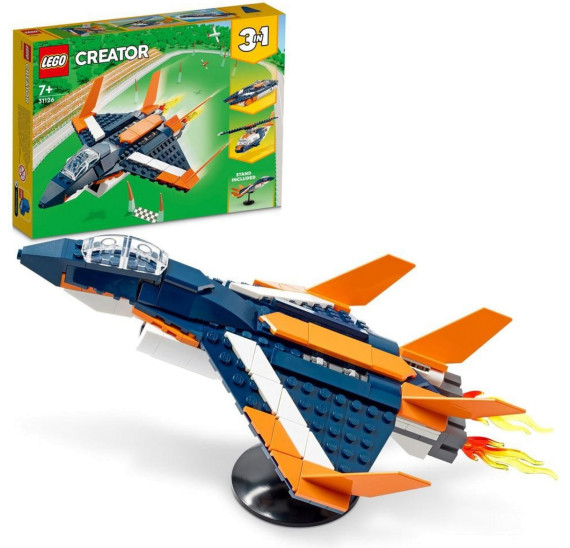 LEGO Creator 31126 Nadzvukový tryskáč