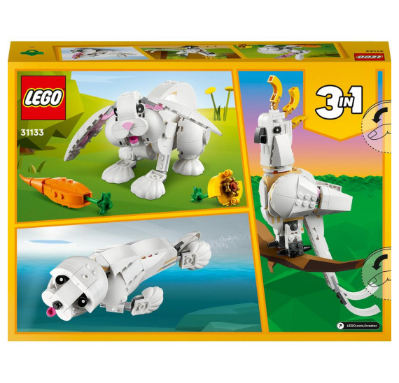 LEGO® Creator 31133 Bílý králík