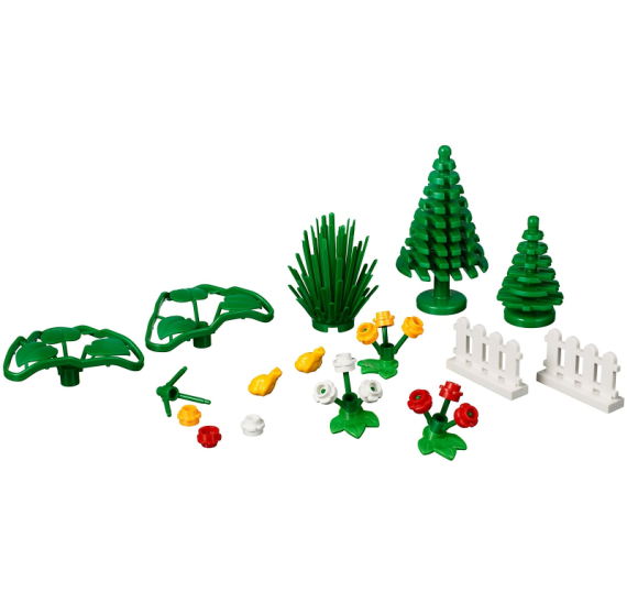LEGO XTRA 40310 Doplňkové dílky – Rostliny - detail