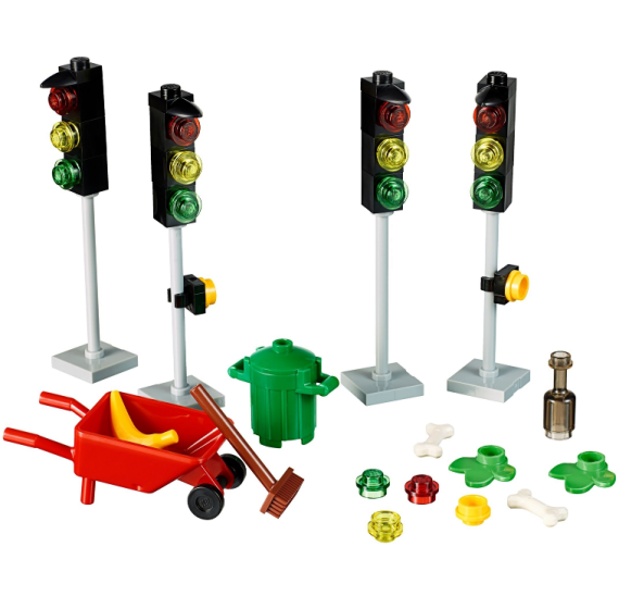 Lego Xtra 40311 Doplňkové dílky Semafory - detail