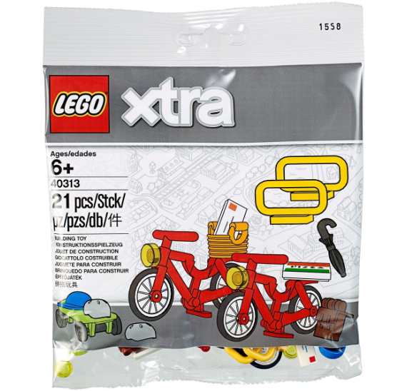 LEGO XTRA 40313 Jízdní kola - balení 