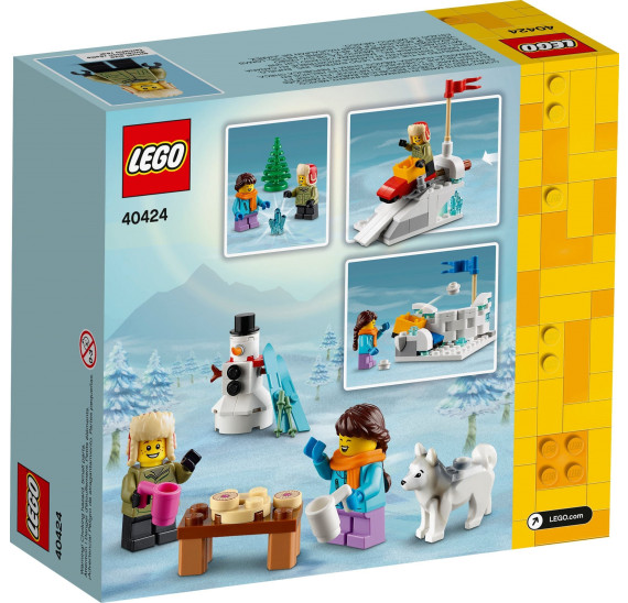 LEGO BrickHeadz40424 Zimní koulovačka