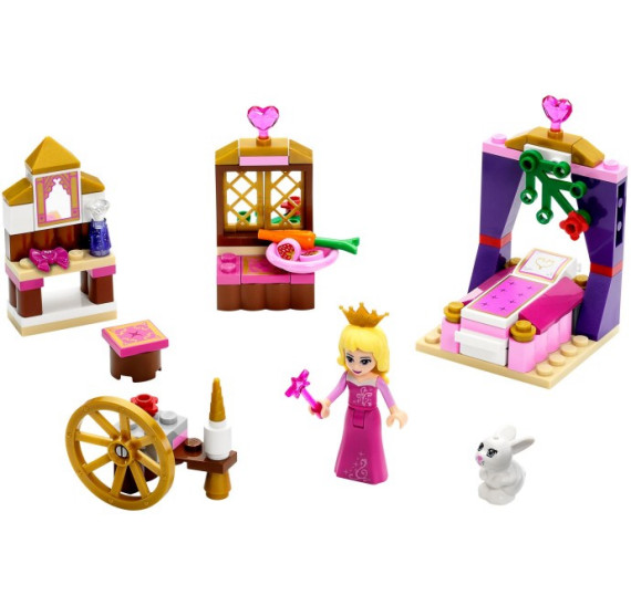 LEGO  41060 Disney Princezny Královská komnata Šípkové Růženky obsah balení