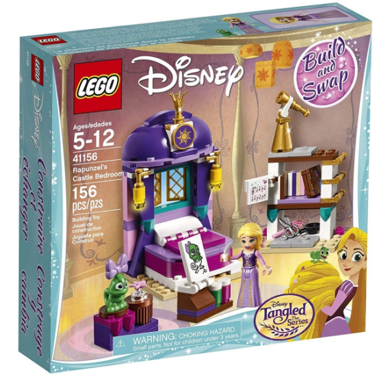 LEGO Disney Princess 41156 Rapunzels Castle Bedroom Set - balení 