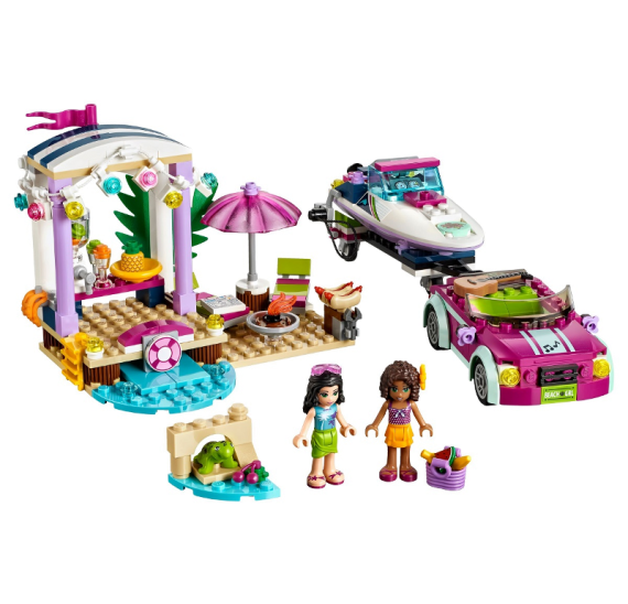 Lego Friends 41316 Andrein vuz s privesem pro clun - detail