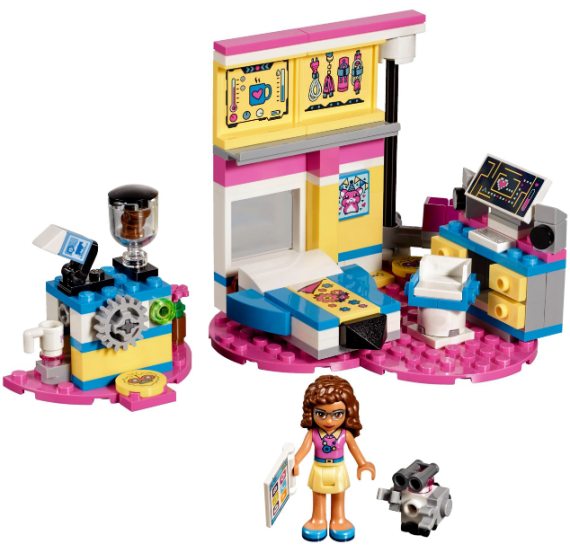 Lego Friends 41329 Olivia a její luxusní ložnice - detail 