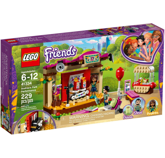 Lego Friends 41334 Andrea a její vystoupení v parku - baleni 
