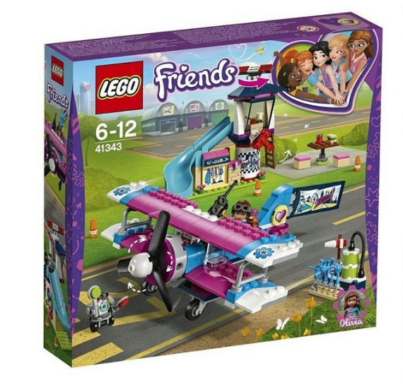 LEGO Friends 41343 Vyhlídkový let nad městečkem Heartlake - balení