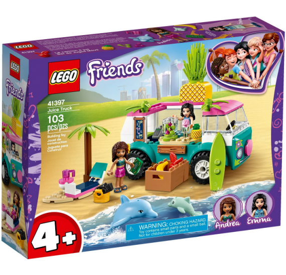 LEGO FRIENDS 41397 Pojízdný džusový bar - balení 