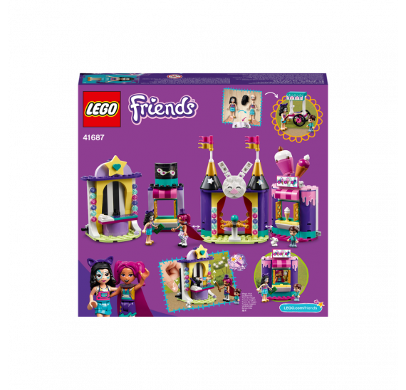 LEGO®  Friends 41687 Kouzelné pouťové stánky