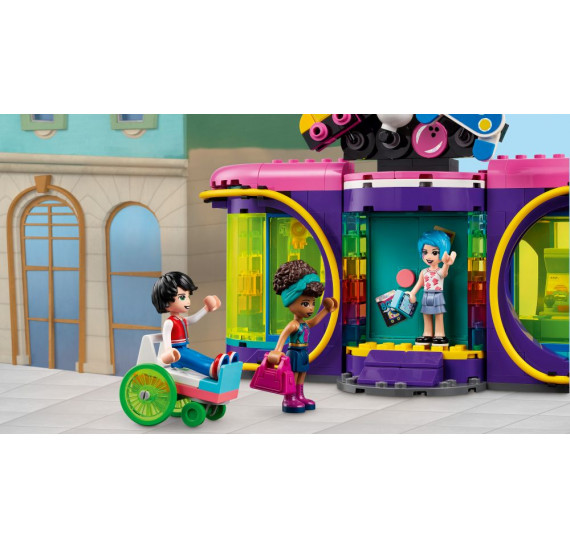 LEGO Friends 41708 Diskotéka na kolečkových bruslích