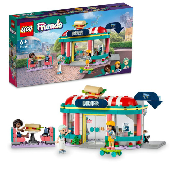 LEGO® Friends 41728 Bistro v centru městečka Heartlake