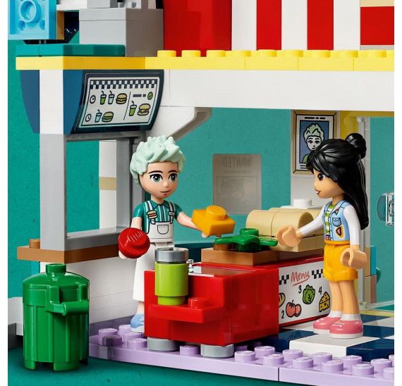 LEGO® Friends 41728 Bistro v centru městečka Heartlake