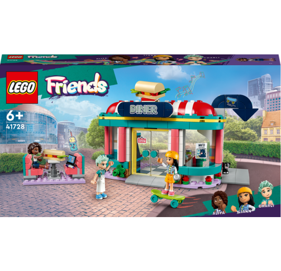 LEGO® Friends 41728 Bistro v centru městečka Heartlake