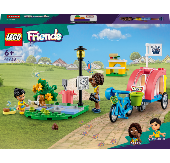 LEGO® Friends 41738 Záchrana pejska na kole