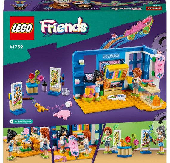 LEGO® Friends 41739 Liannin pokoj