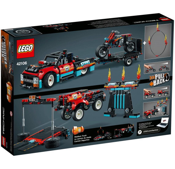 LEGO Technic 42106 Kaskadérská vozidla