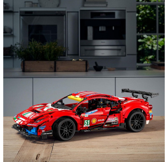 LEGO Technic 42125 Ferrari 488 GTE „AF Corse #51”