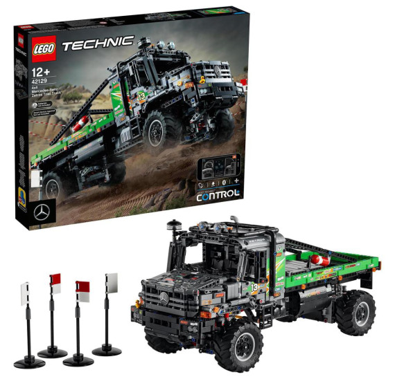 LEGO® Technic 42129 Truck trialový vůz Mercedes-Benz Zetros 4x4