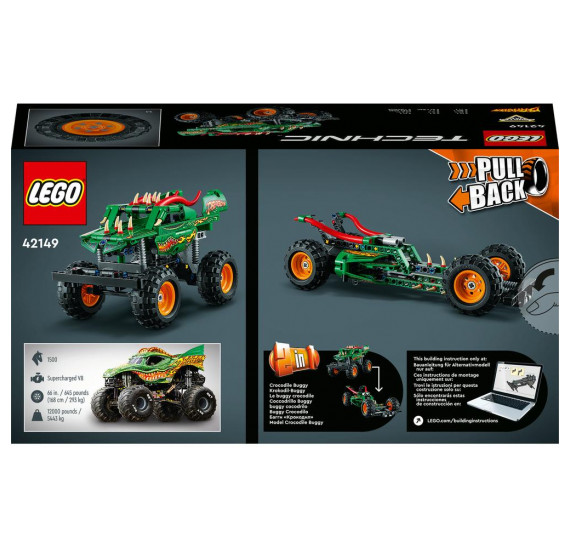 LEGO® Technic 42149 Monster Jam™ Dragon™