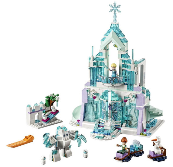 LEGO Disney 43172 Elsa a její kouzelný ledový palác