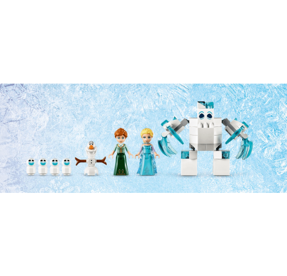 LEGO Disney 43172 Elsa a její kouzelný ledový palác
