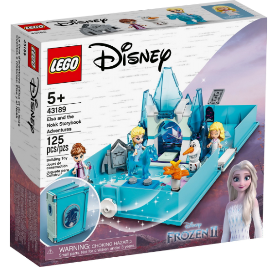 Lego Disney Princess 43189 Elsa a Nokk a jejich pohádková kniha dobrodružství