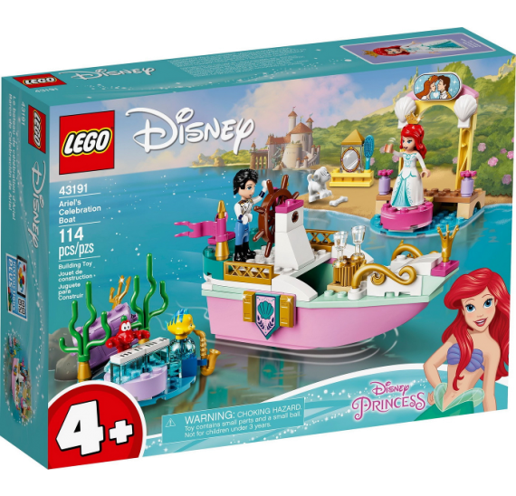 Lego Disney Princess 43191 Arielina slavnostní loď