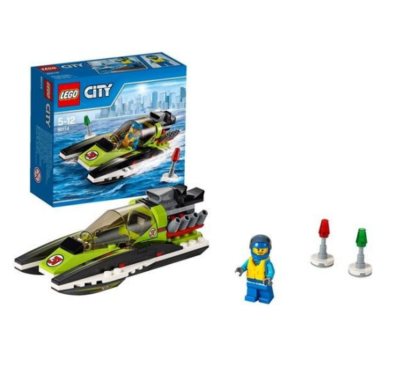 Lego City 60114 Závodní člun - celé balení 