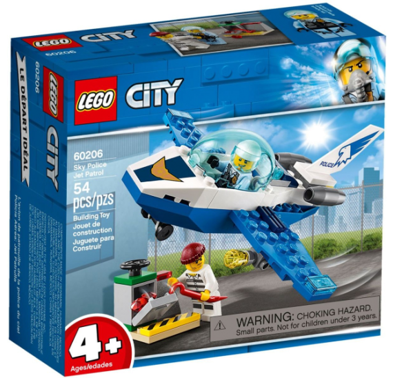 LEGO City 60206 Hlídka Letecké policie