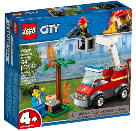  Lego City 60212 Grilování a požár - balení 