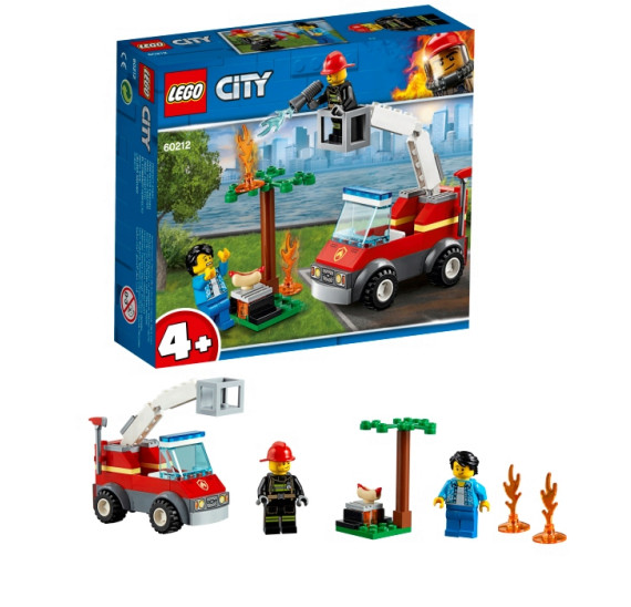  Lego City 60212 Grilování a požár - balení 
