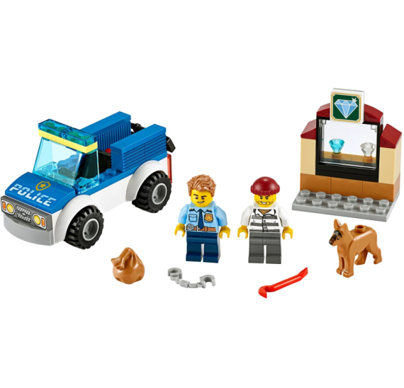 LEGO City 60241 Jednotka s policejním psem