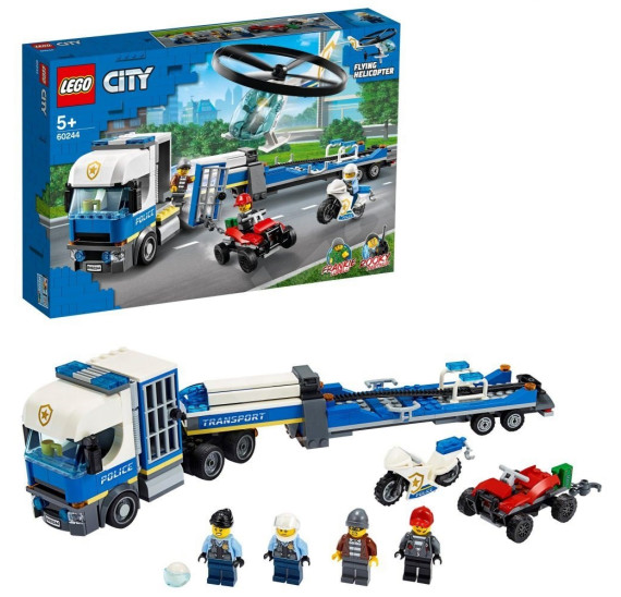 LEGO City 60244 Přeprava policejního vrtulníku
