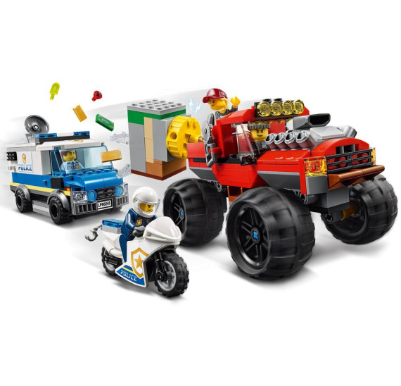 LEGO City 60245 Loupež s monster truckem